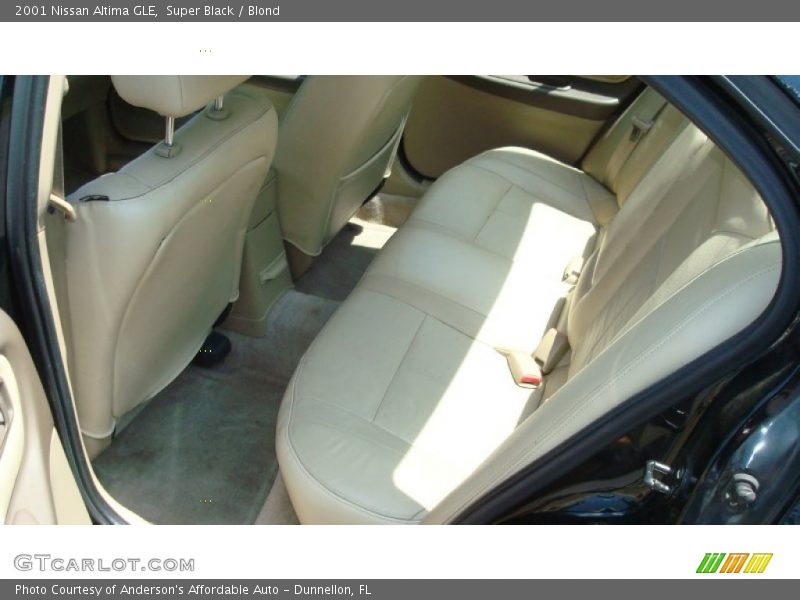  2001 Altima GLE Blond Interior