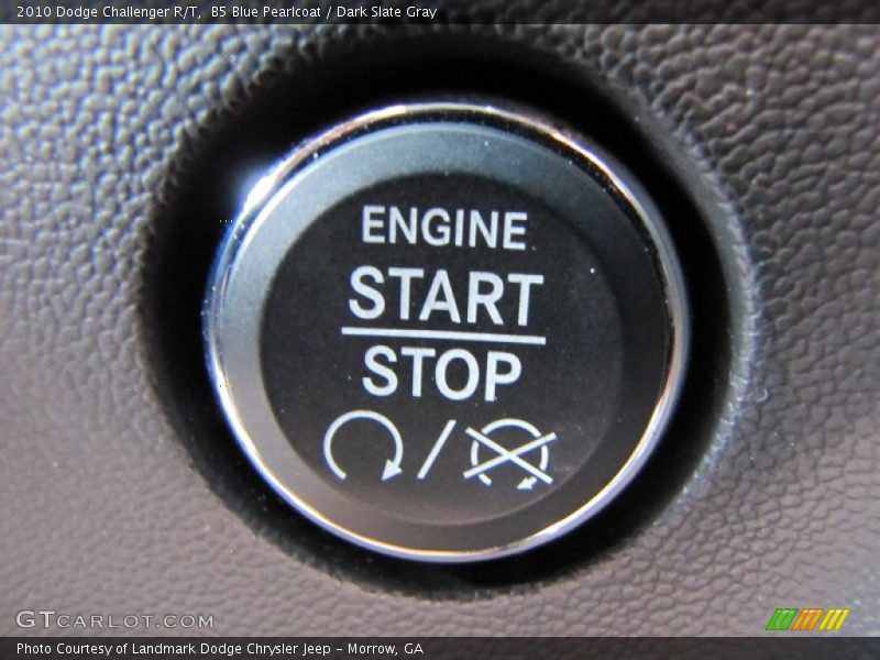 B5 Blue Pearlcoat / Dark Slate Gray 2010 Dodge Challenger R/T