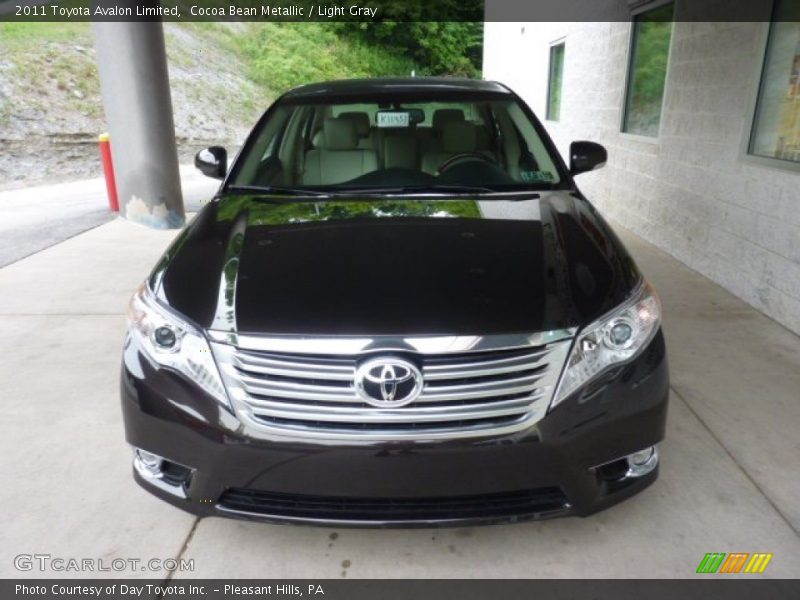 Cocoa Bean Metallic / Light Gray 2011 Toyota Avalon Limited
