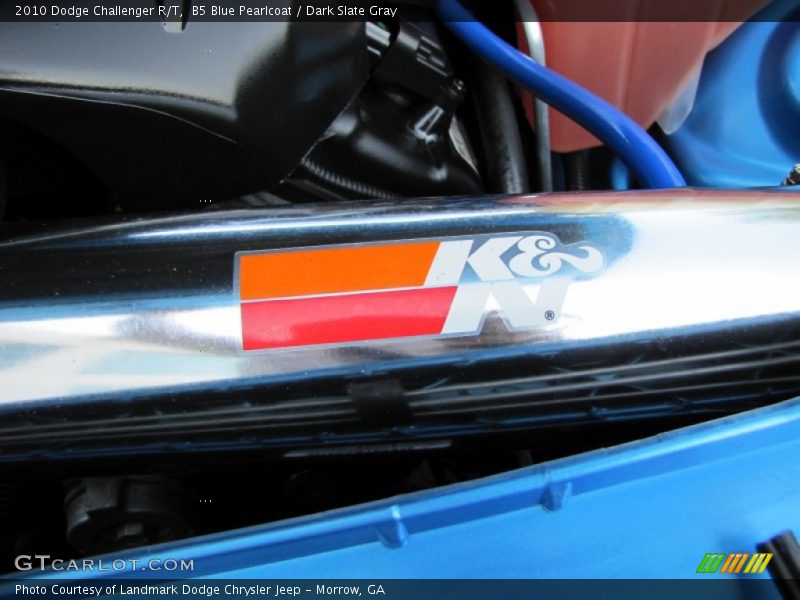 B5 Blue Pearlcoat / Dark Slate Gray 2010 Dodge Challenger R/T