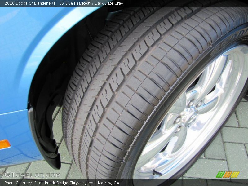 B5 Blue Pearlcoat / Dark Slate Gray 2010 Dodge Challenger R/T