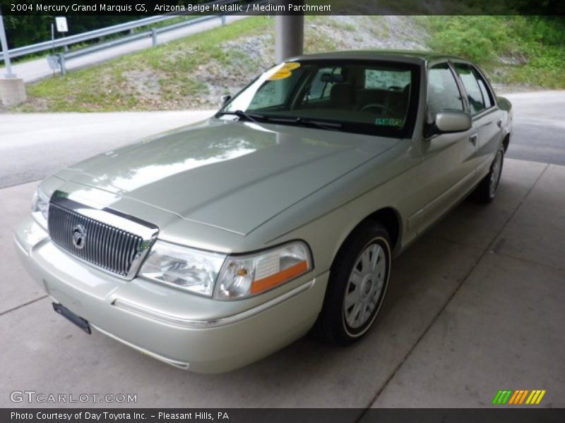 Arizona Beige Metallic / Medium Parchment 2004 Mercury Grand Marquis GS