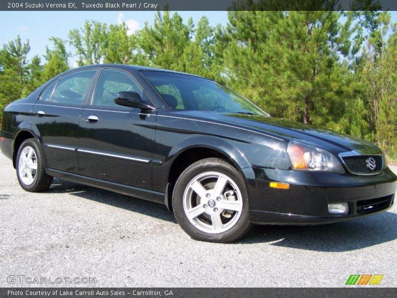 Tuxedo Black Pearl / Gray 2004 Suzuki Verona EX