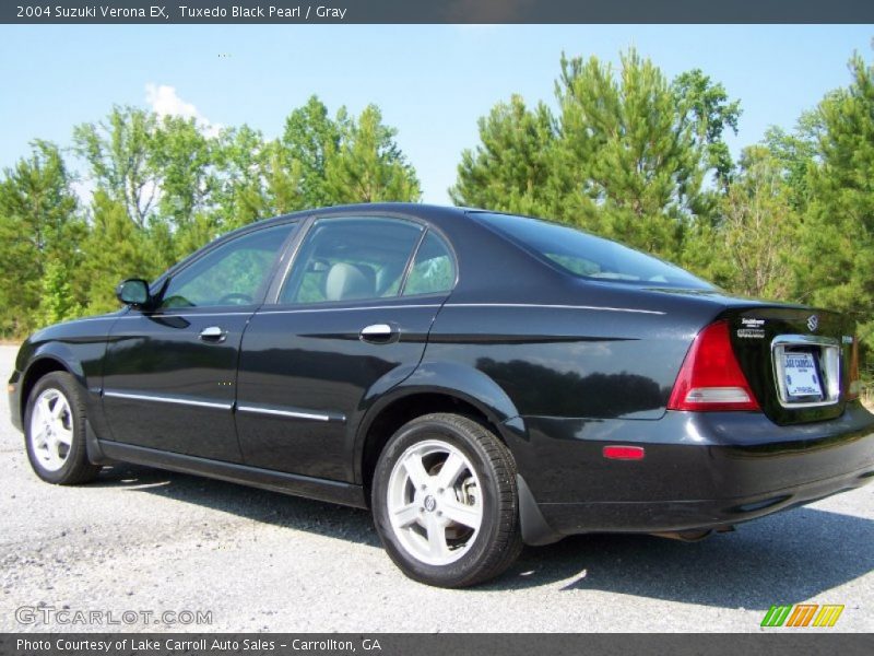 Tuxedo Black Pearl / Gray 2004 Suzuki Verona EX