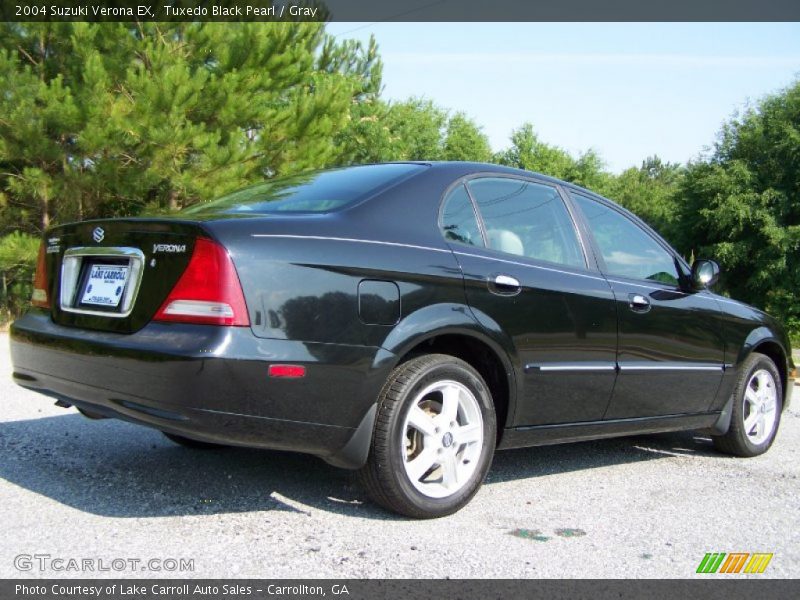 Tuxedo Black Pearl / Gray 2004 Suzuki Verona EX