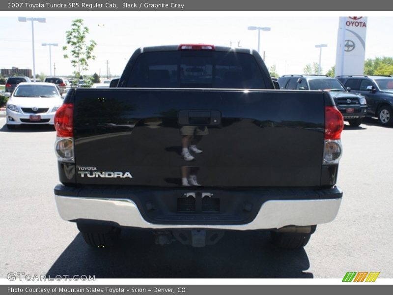 Black / Graphite Gray 2007 Toyota Tundra SR5 Regular Cab