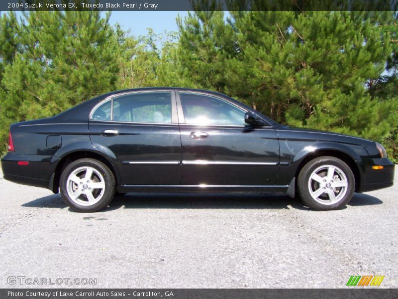 Tuxedo Black Pearl / Gray 2004 Suzuki Verona EX