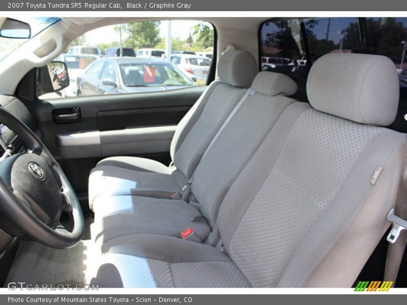 Black / Graphite Gray 2007 Toyota Tundra SR5 Regular Cab