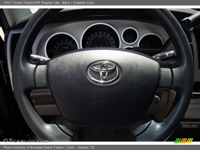 Black / Graphite Gray 2007 Toyota Tundra SR5 Regular Cab