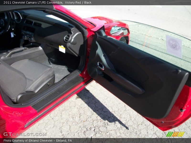 Victory Red / Black 2011 Chevrolet Camaro LT/RS Convertible