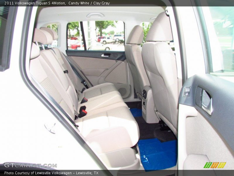 Candy White / Clay Gray 2011 Volkswagen Tiguan S 4Motion