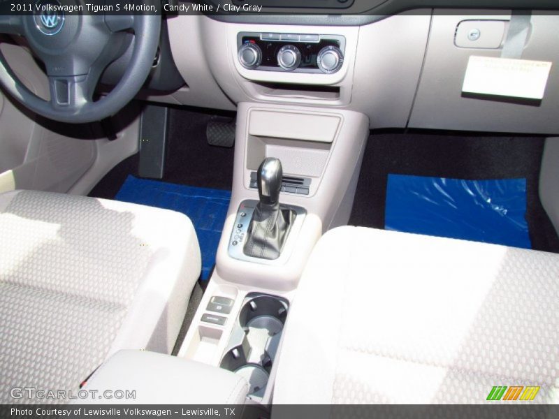 Candy White / Clay Gray 2011 Volkswagen Tiguan S 4Motion