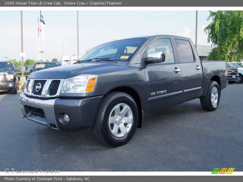 Smoke Gray / Graphite/Titanium 2006 Nissan Titan LE Crew Cab
