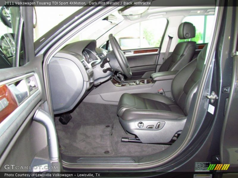  2011 Touareg TDI Sport 4XMotion Black Anthracite Interior