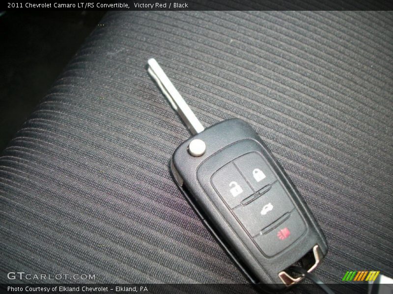 Victory Red / Black 2011 Chevrolet Camaro LT/RS Convertible