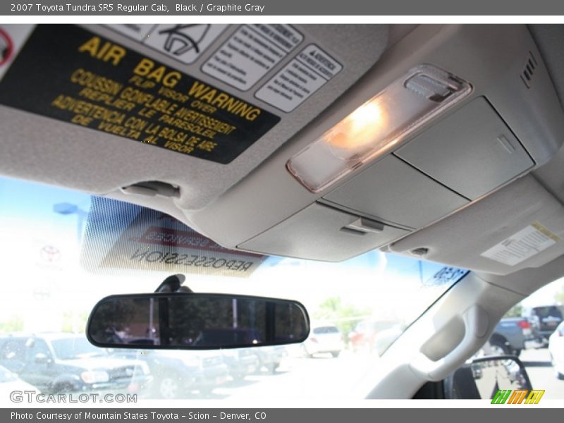 Black / Graphite Gray 2007 Toyota Tundra SR5 Regular Cab