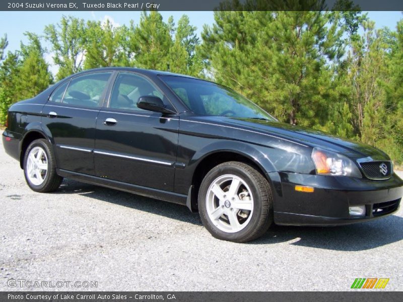 Tuxedo Black Pearl / Gray 2004 Suzuki Verona EX