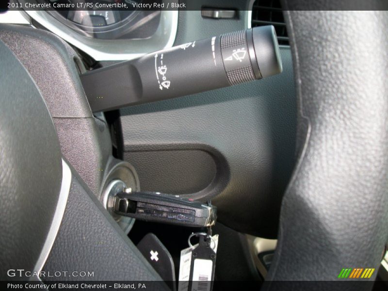 Controls of 2011 Camaro LT/RS Convertible