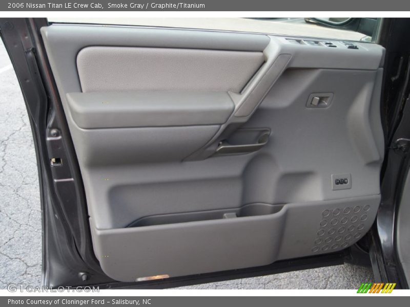 Smoke Gray / Graphite/Titanium 2006 Nissan Titan LE Crew Cab