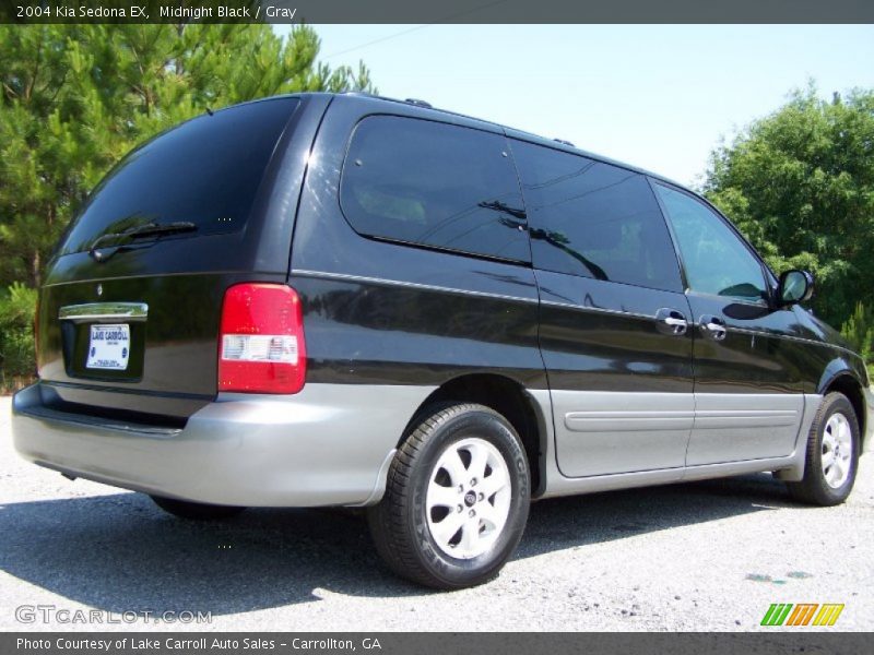 Midnight Black / Gray 2004 Kia Sedona EX