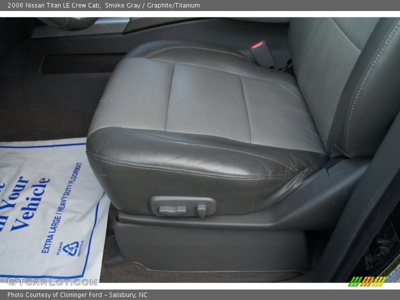 Smoke Gray / Graphite/Titanium 2006 Nissan Titan LE Crew Cab