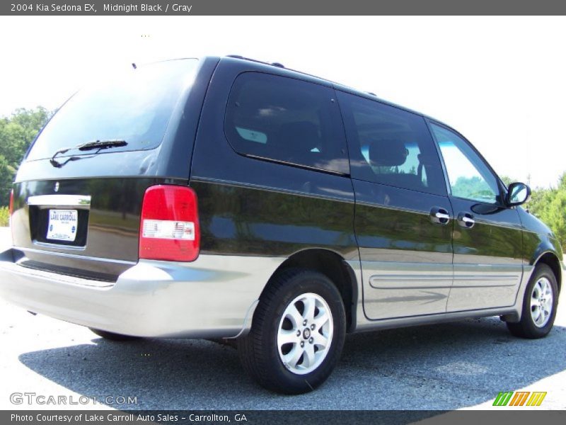 Midnight Black / Gray 2004 Kia Sedona EX