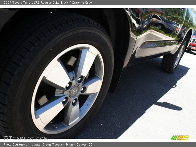 Black / Graphite Gray 2007 Toyota Tundra SR5 Regular Cab