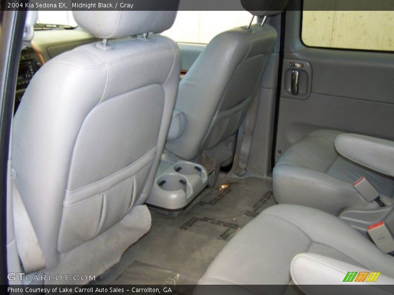 Midnight Black / Gray 2004 Kia Sedona EX