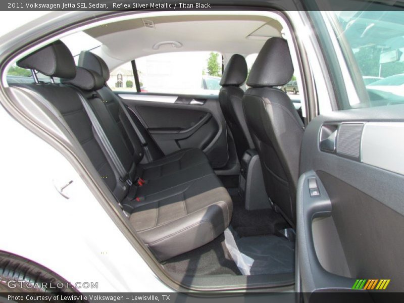 Reflex Silver Metallic / Titan Black 2011 Volkswagen Jetta SEL Sedan