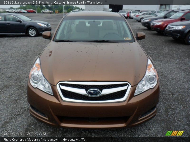 Caramel Bronze Pearl / Warm Ivory 2011 Subaru Legacy 2.5i Premium