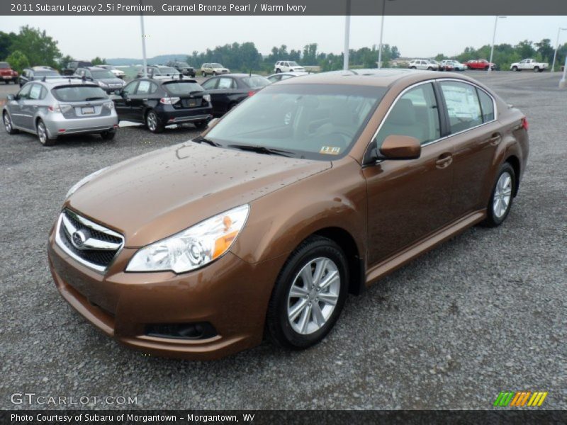 Front 3/4 View of 2011 Legacy 2.5i Premium
