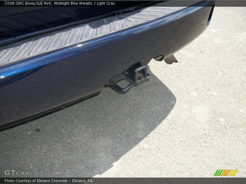 Midnight Blue Metallic / Light Gray 2008 GMC Envoy SLE 4x4