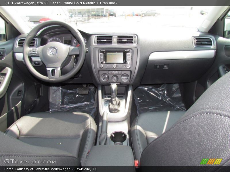 Dashboard of 2011 Jetta SEL Sedan