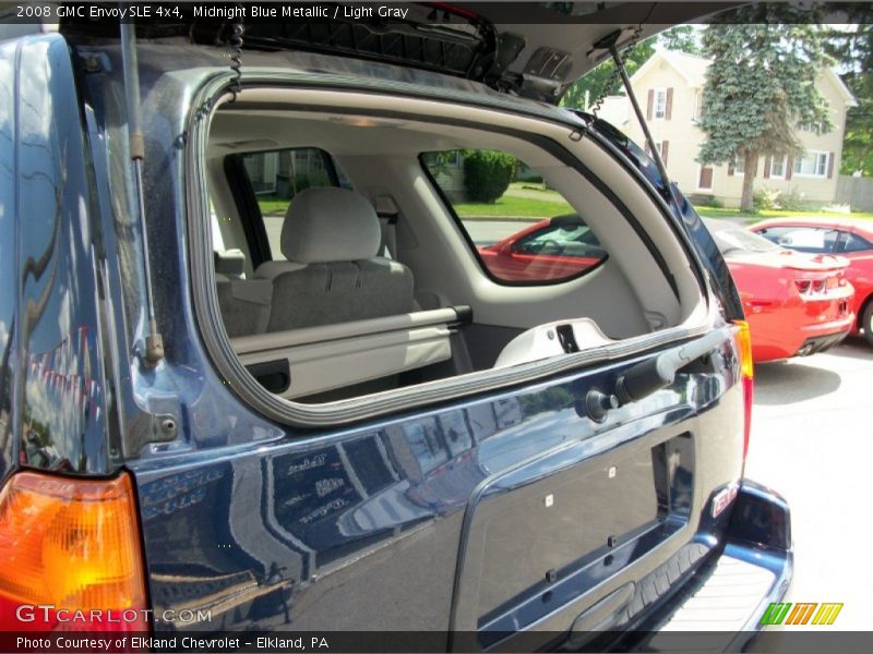 Midnight Blue Metallic / Light Gray 2008 GMC Envoy SLE 4x4
