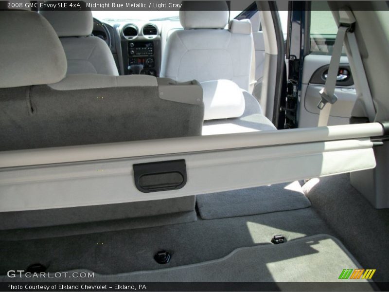 Midnight Blue Metallic / Light Gray 2008 GMC Envoy SLE 4x4