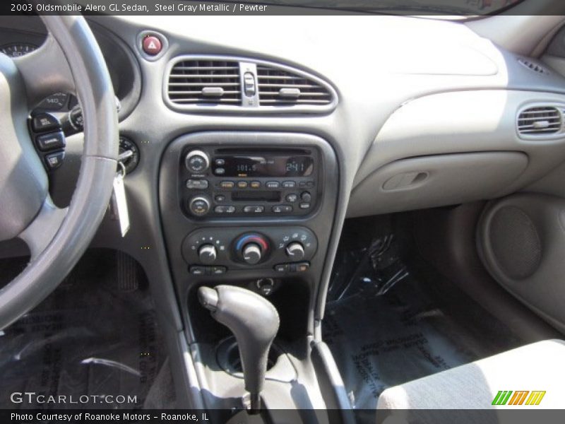 Controls of 2003 Alero GL Sedan