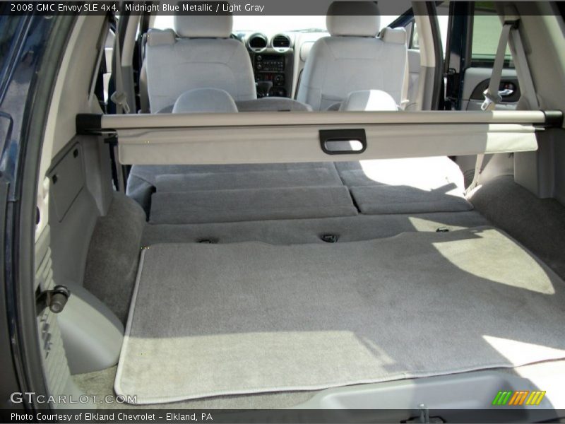 Midnight Blue Metallic / Light Gray 2008 GMC Envoy SLE 4x4