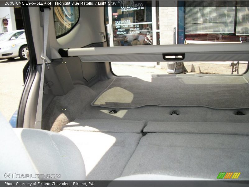 Midnight Blue Metallic / Light Gray 2008 GMC Envoy SLE 4x4