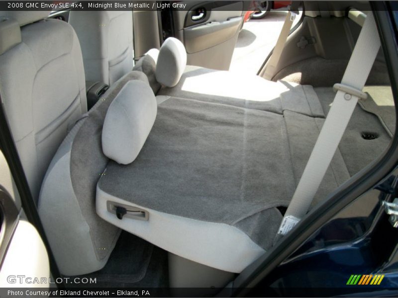 Midnight Blue Metallic / Light Gray 2008 GMC Envoy SLE 4x4