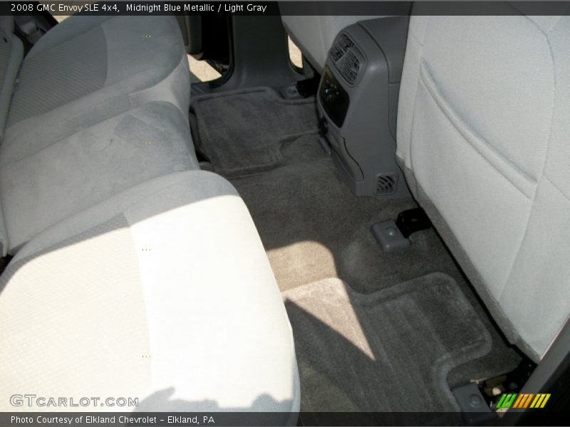 Midnight Blue Metallic / Light Gray 2008 GMC Envoy SLE 4x4