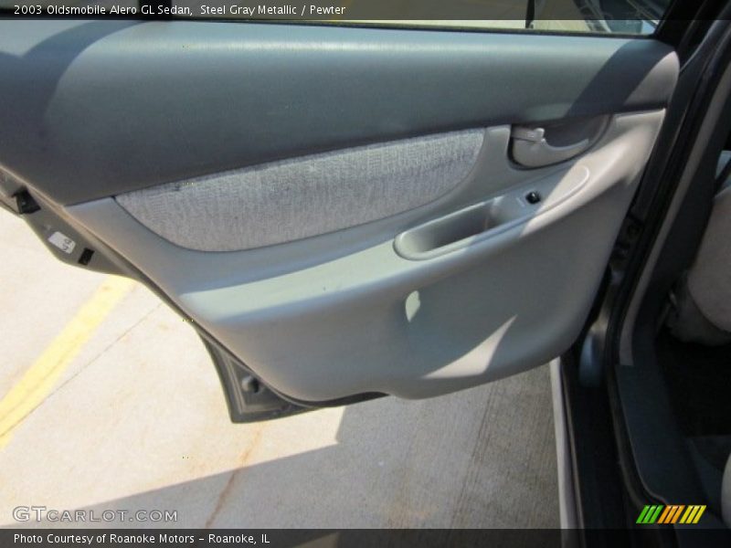 Steel Gray Metallic / Pewter 2003 Oldsmobile Alero GL Sedan