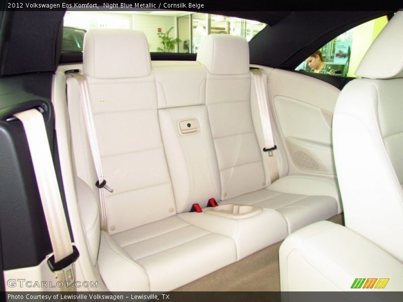 Night Blue Metallic / Cornsilk Beige 2012 Volkswagen Eos Komfort