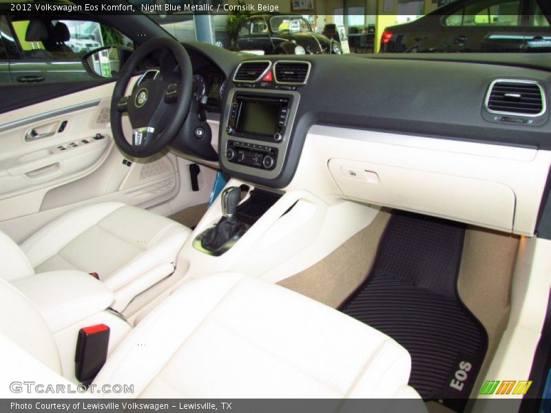 Night Blue Metallic / Cornsilk Beige 2012 Volkswagen Eos Komfort