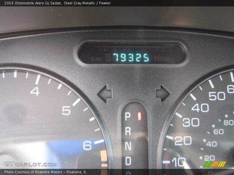 Steel Gray Metallic / Pewter 2003 Oldsmobile Alero GL Sedan
