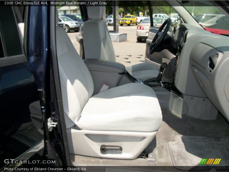 Midnight Blue Metallic / Light Gray 2008 GMC Envoy SLE 4x4