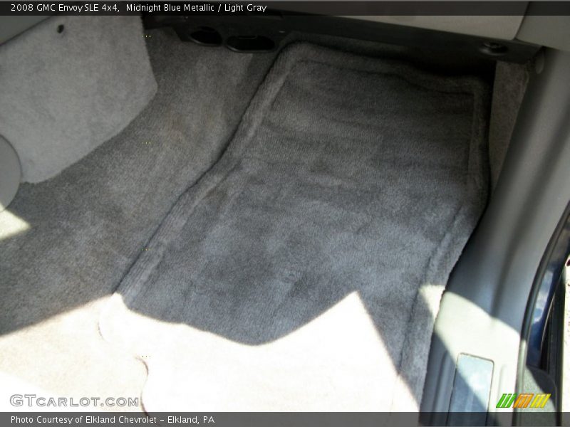 Midnight Blue Metallic / Light Gray 2008 GMC Envoy SLE 4x4