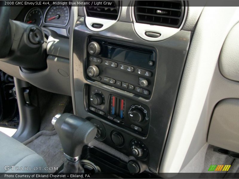 Midnight Blue Metallic / Light Gray 2008 GMC Envoy SLE 4x4