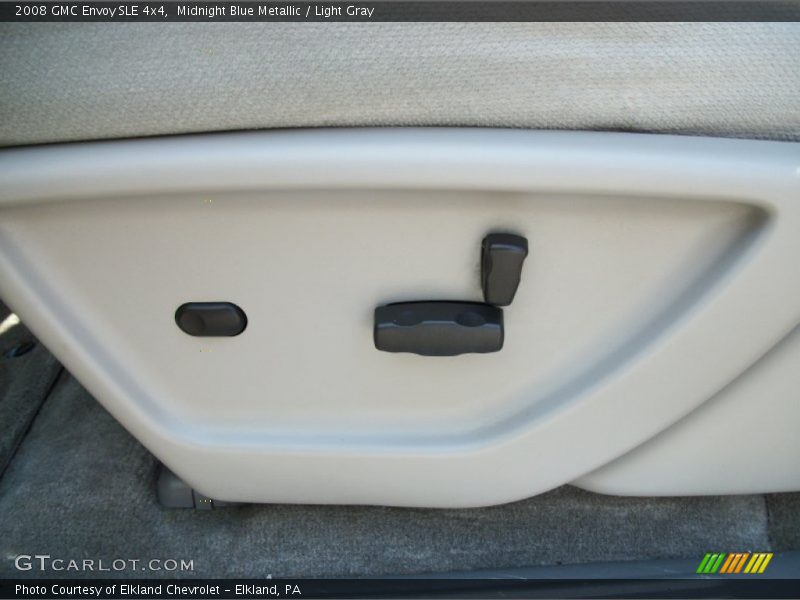 Midnight Blue Metallic / Light Gray 2008 GMC Envoy SLE 4x4