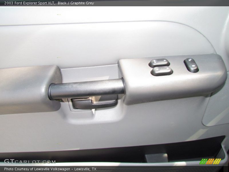 Black / Graphite Grey 2003 Ford Explorer Sport XLT