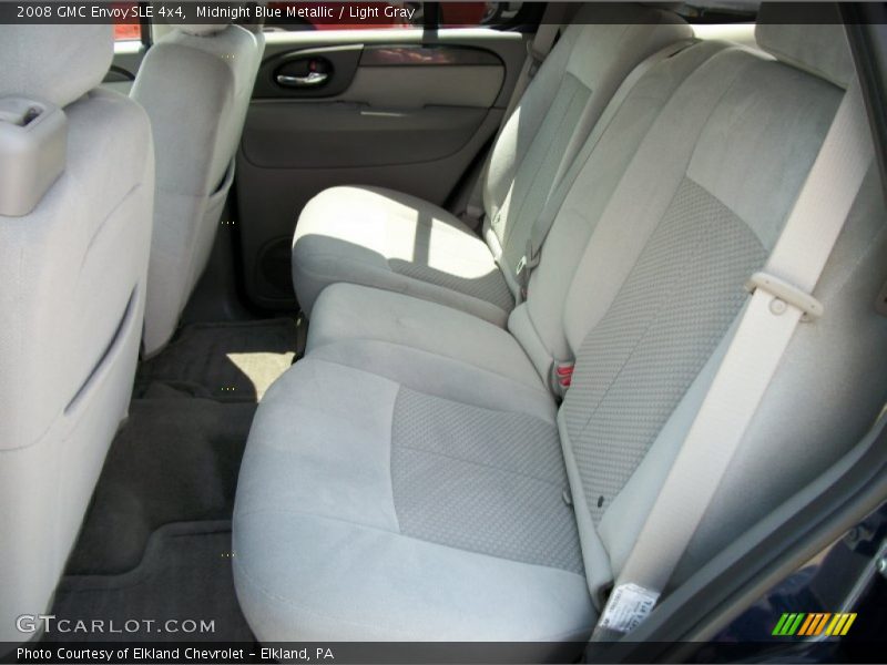 Midnight Blue Metallic / Light Gray 2008 GMC Envoy SLE 4x4
